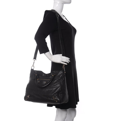 Balenciaga Agneau Giant 12 Rose Gold Hardware Velo Black 2 of 15