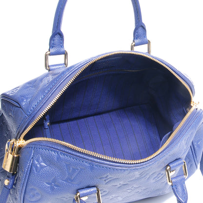 Louis Vuitton Empreinte Speedy Bandouliere 25 Celeste 7 of 7