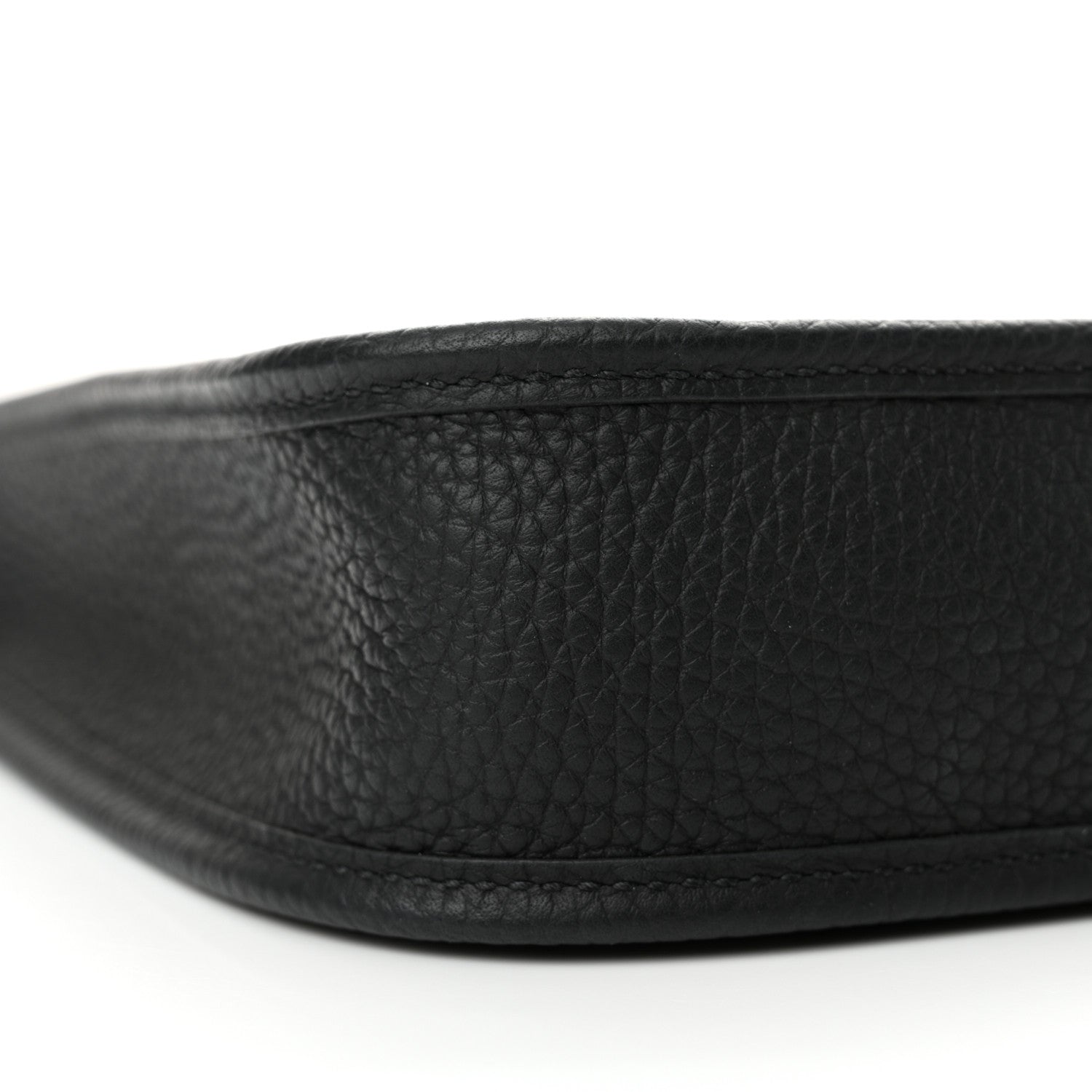 Hermes Taurillon Clemence Amazone Evelyne TPM Black Chocolate 9 of 14