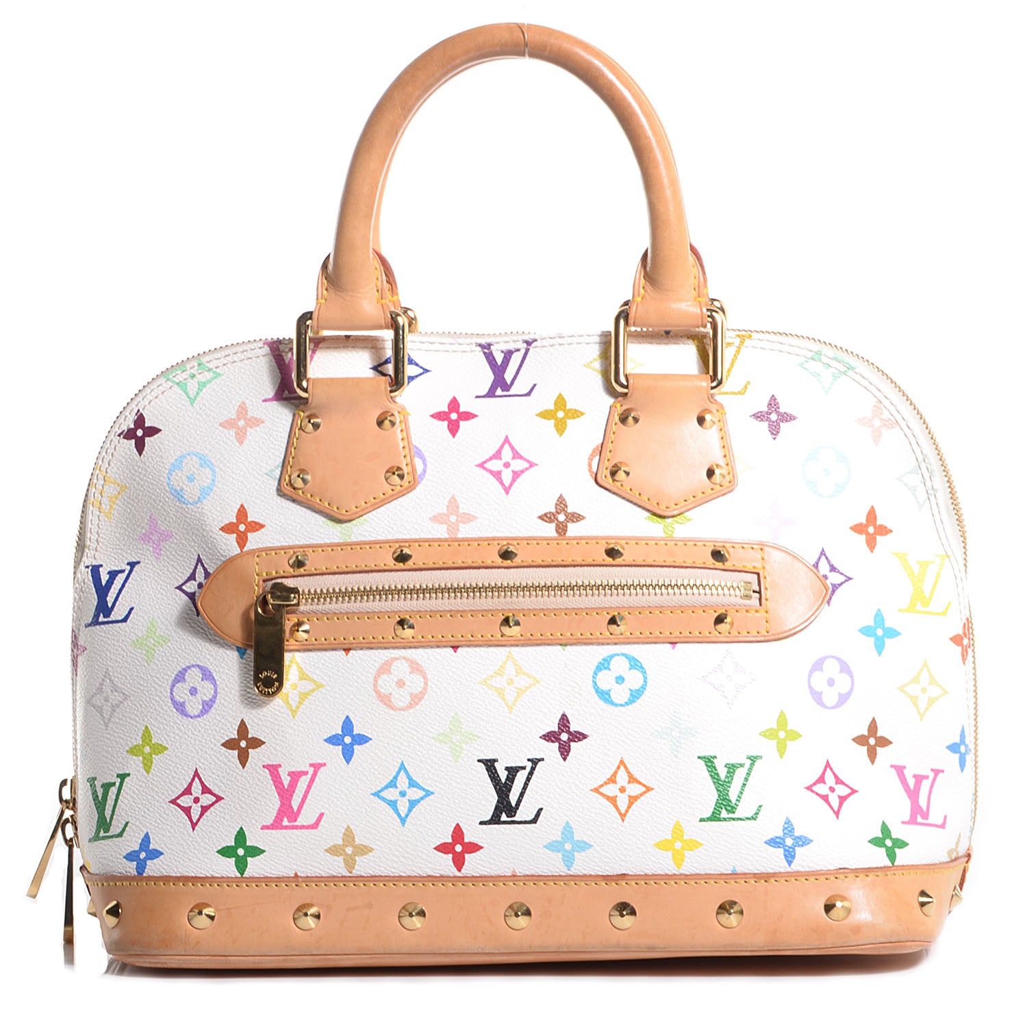 Louis Vuitton Monogram Multicolor Alma White 1 of 7
