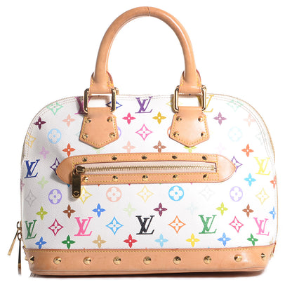 Louis Vuitton Monogram Multicolor Alma White 1 of 7