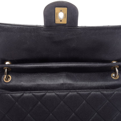 Chanel Caviar Quilted Large Retro Class Flap Dark Grey 10 of 10