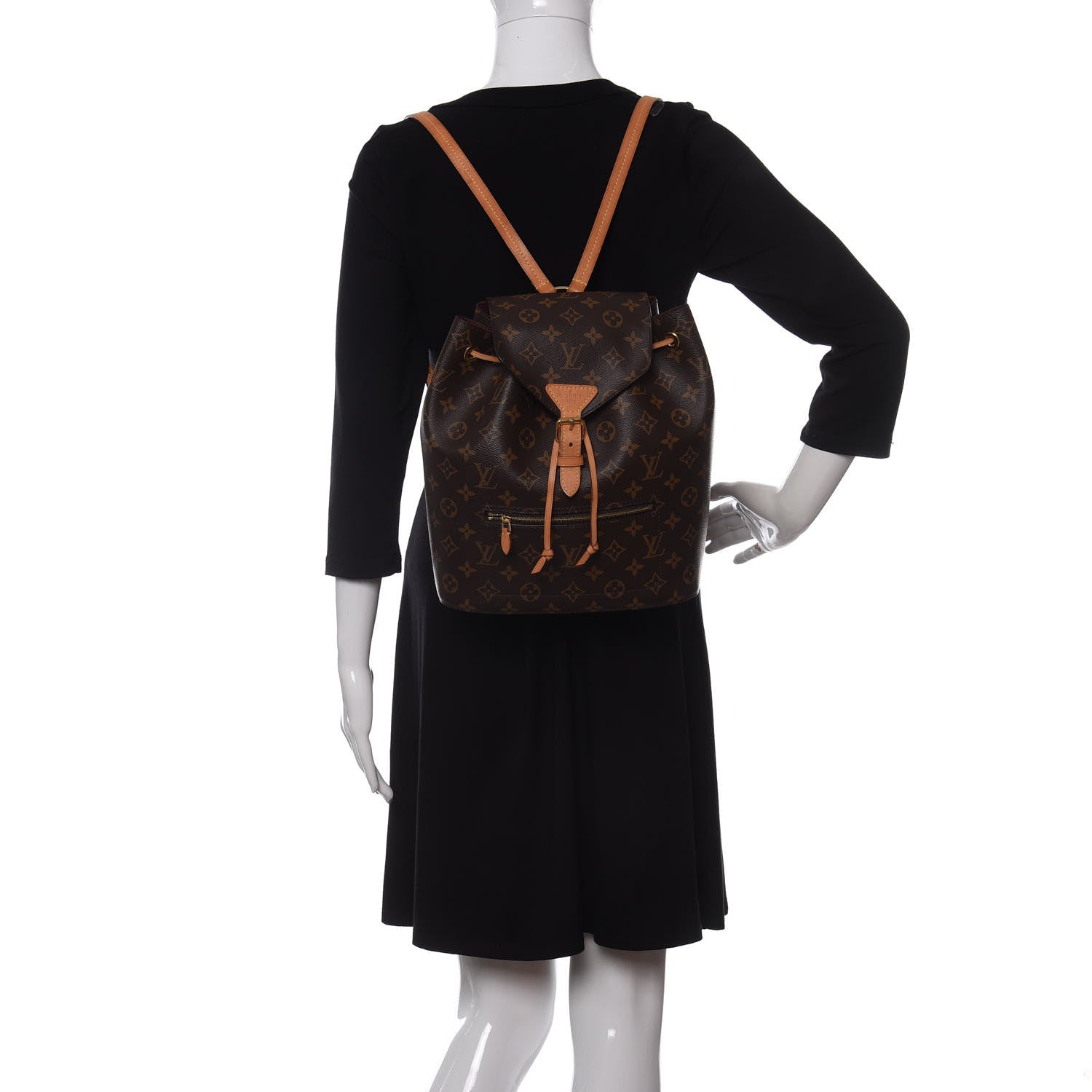 Louis Vuitton Monogram Montsouris NM Backpack 2 of 11