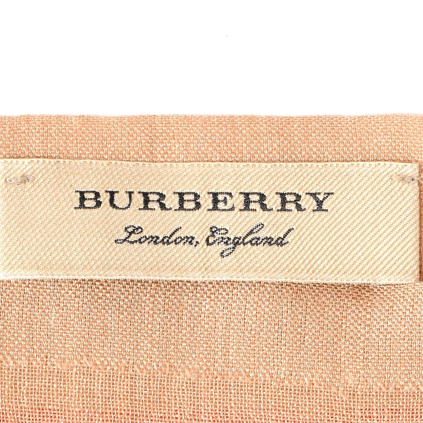 Wool Silk Ombre Gauze Giant Check Scarf Camel