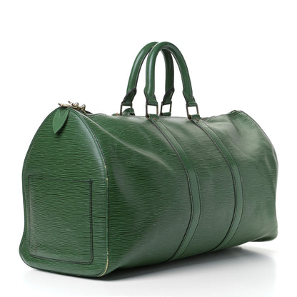 Louis Vuitton Epi Keepall 45 Borneo 2 of 15