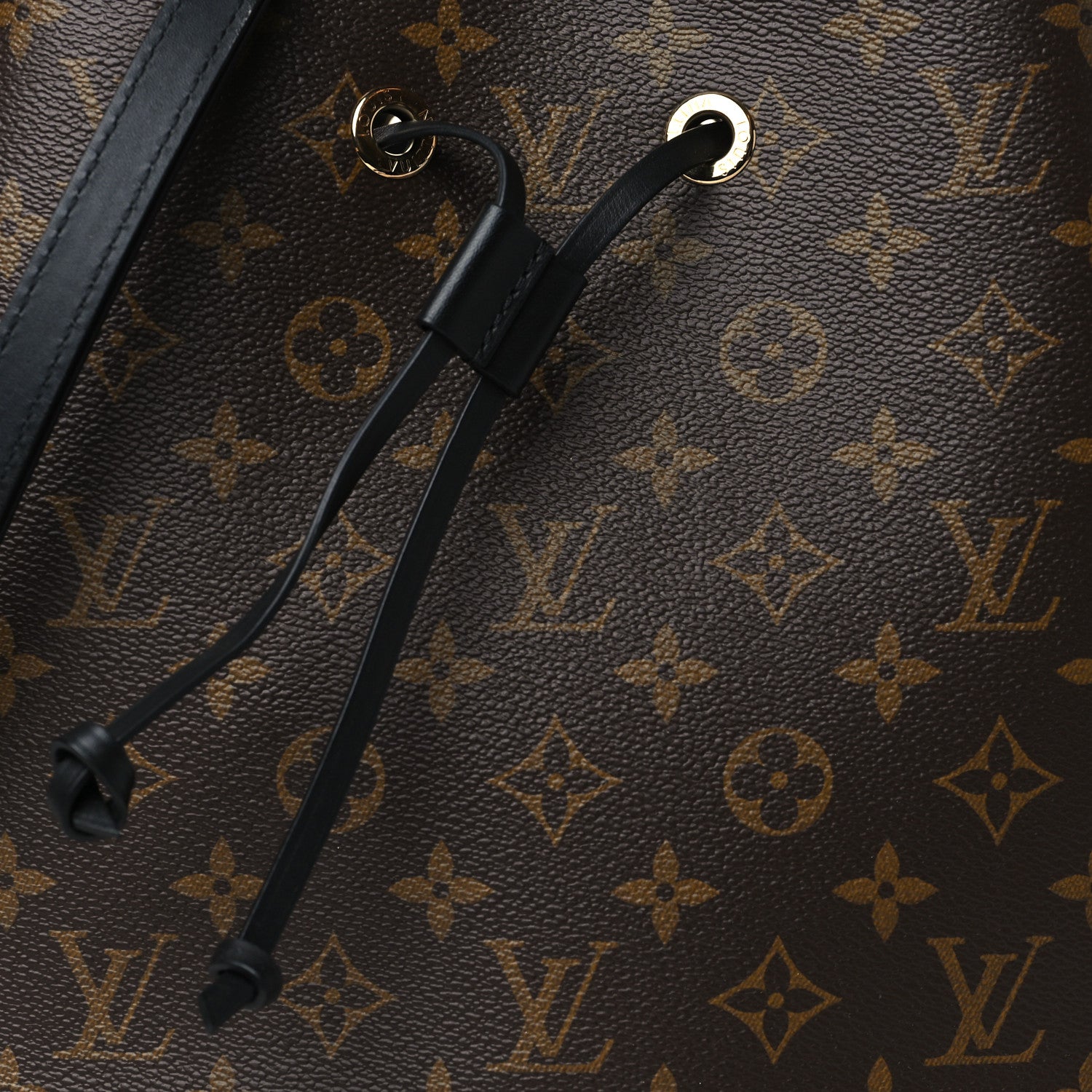 Louis Vuitton Monogram Neonoe MM Black 7 of 9