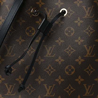 Louis Vuitton Monogram Neonoe MM Black 7 of 9