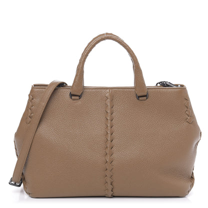 Bottega Veneta Cervo Deerskin Braided Tote Camel 1 of 11