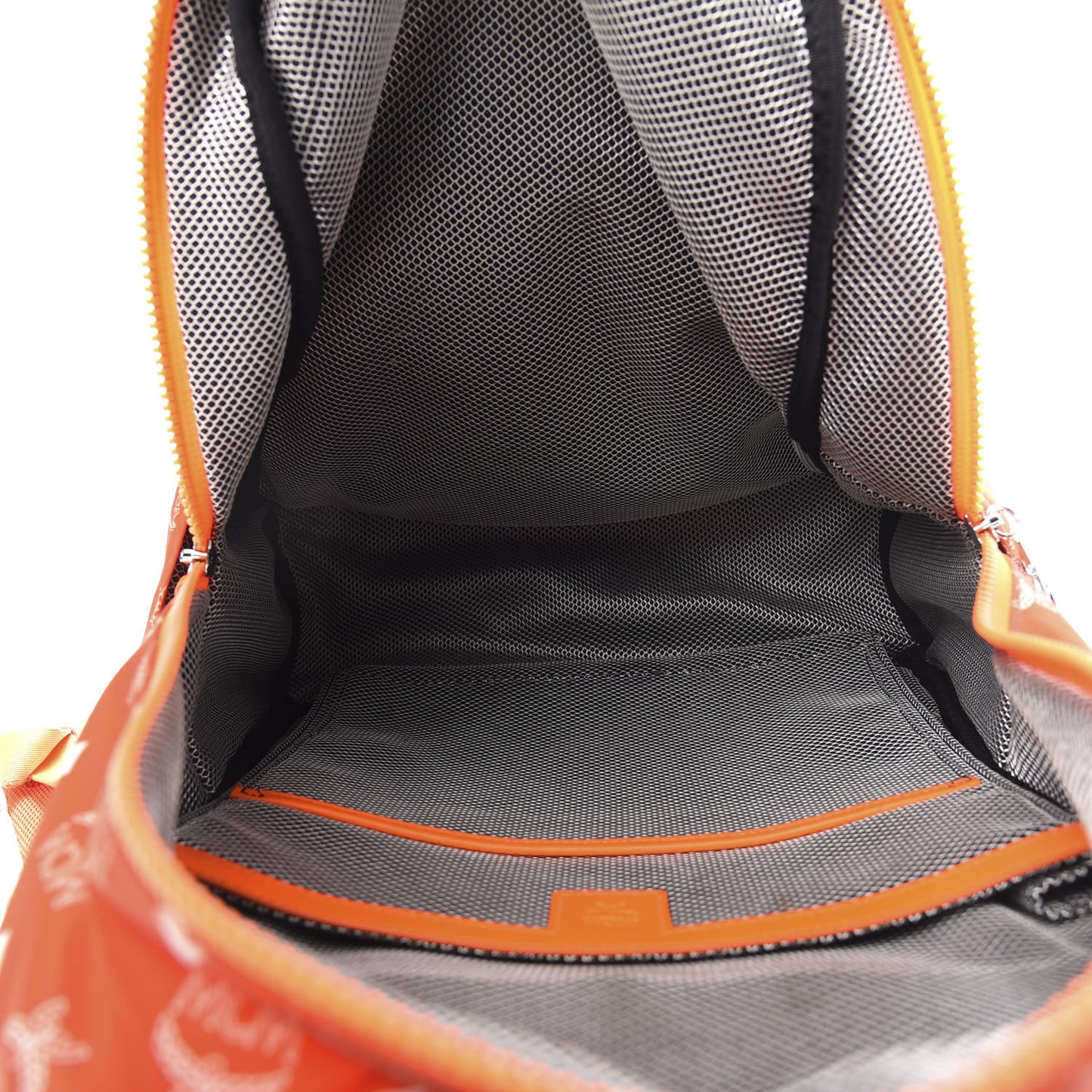 Nylon Monogram Stark Classic Backpack Orange