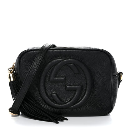 Gucci Pebbled Calfskin Small Soho Disco Bag Black 1 of 12