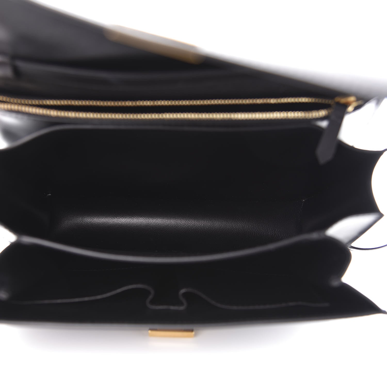 Celine Box Calfskin Medium Classic Box Flap Bag Black 6 of 10