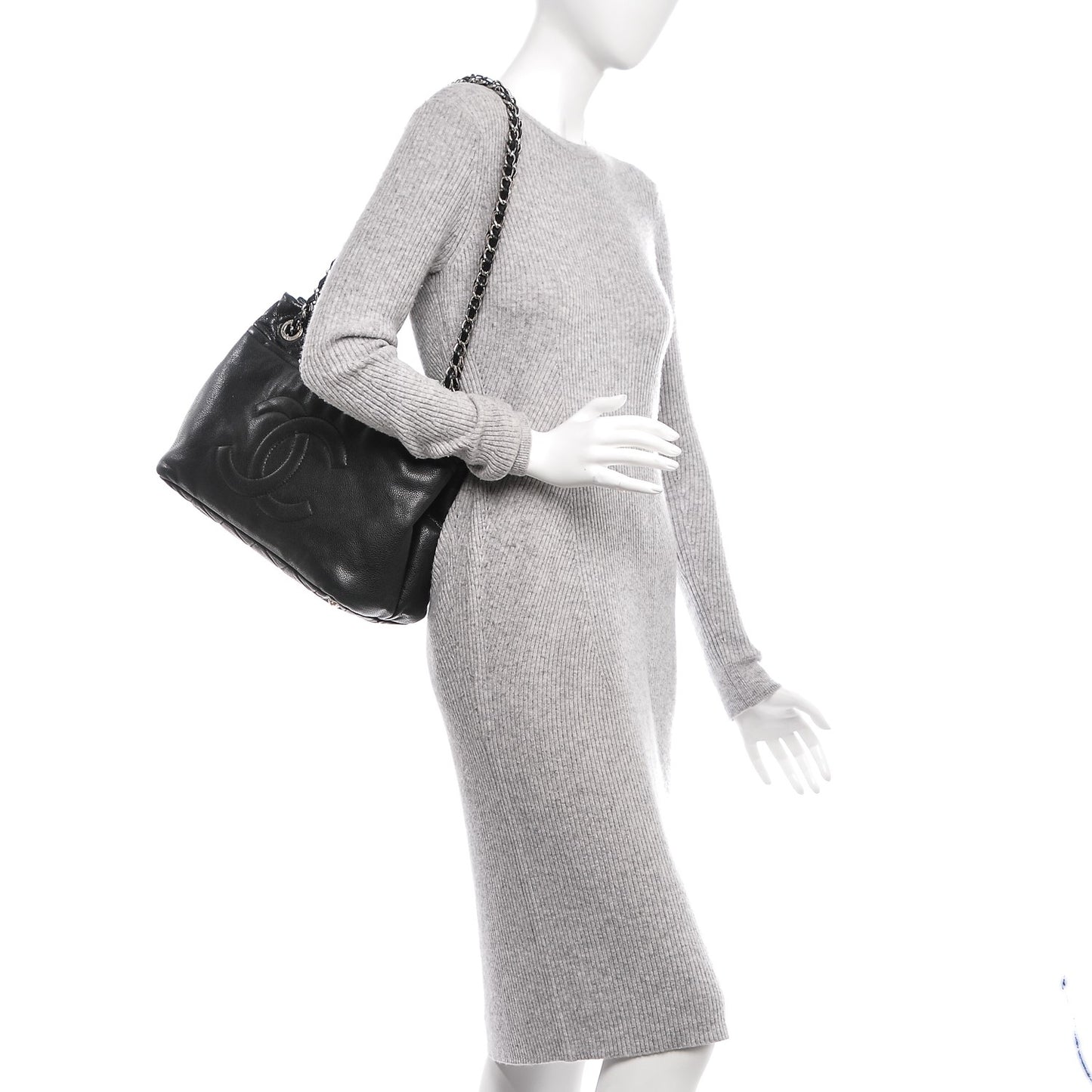 Caviar Timeless CC Soft Tote Black