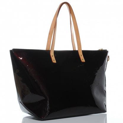 Louis Vuitton Vernis Bellevue GM Amarante 3 of 7