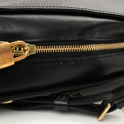 Louis Vuitton Epi Mabillon Backpack Black 15 of 17