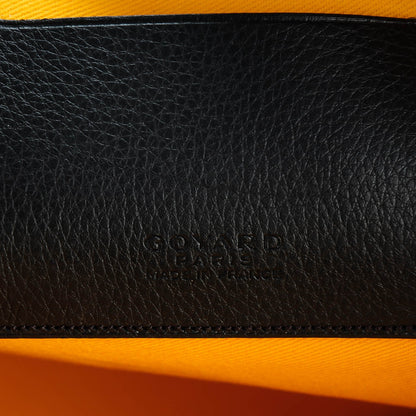 Goyard Goyardine Senat Pochette MM Black Gold 6 of 7