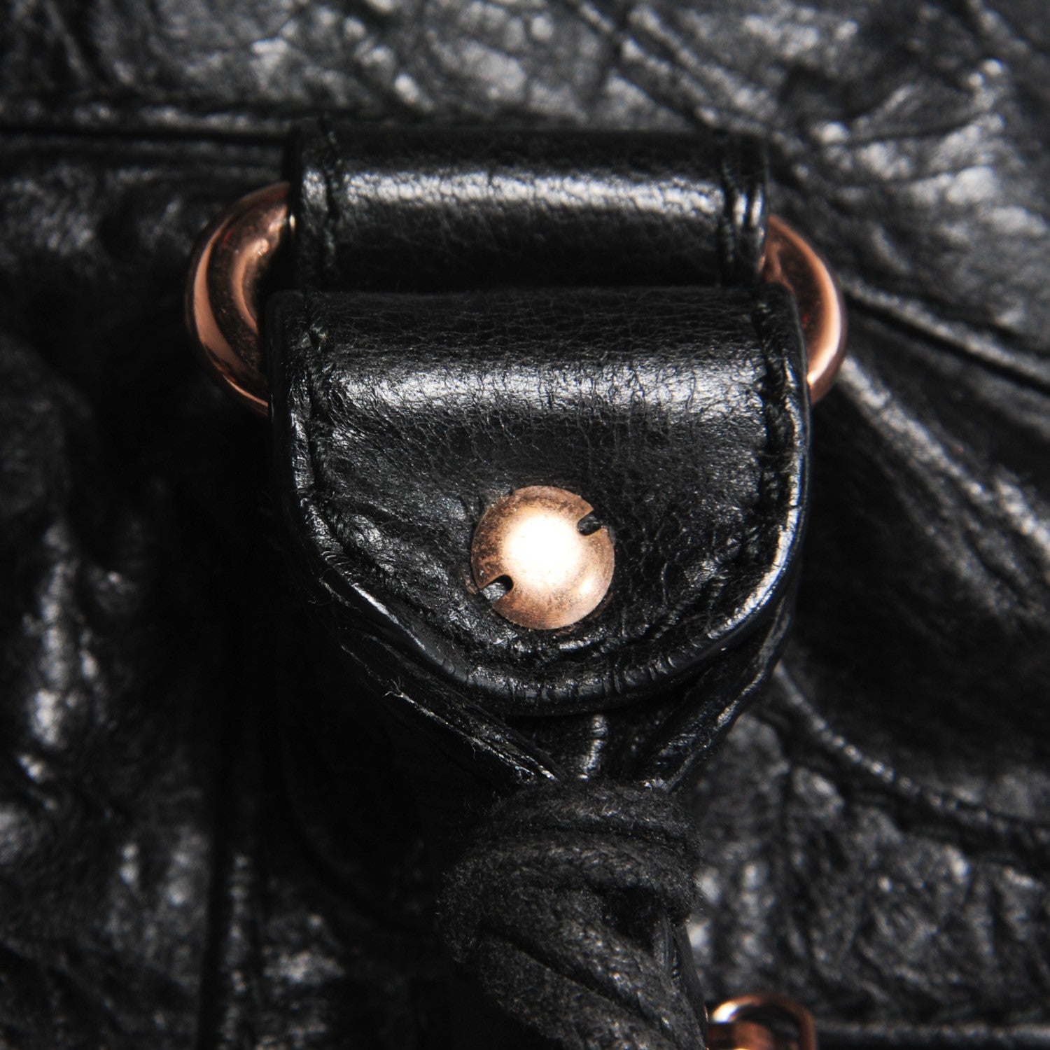 Balenciaga Agneau Giant 12 Rose Gold Hardware Part Time Black 11 of 14