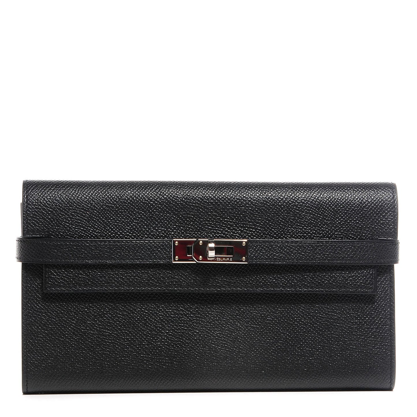 Epsom Kelly Longue Wallet Black