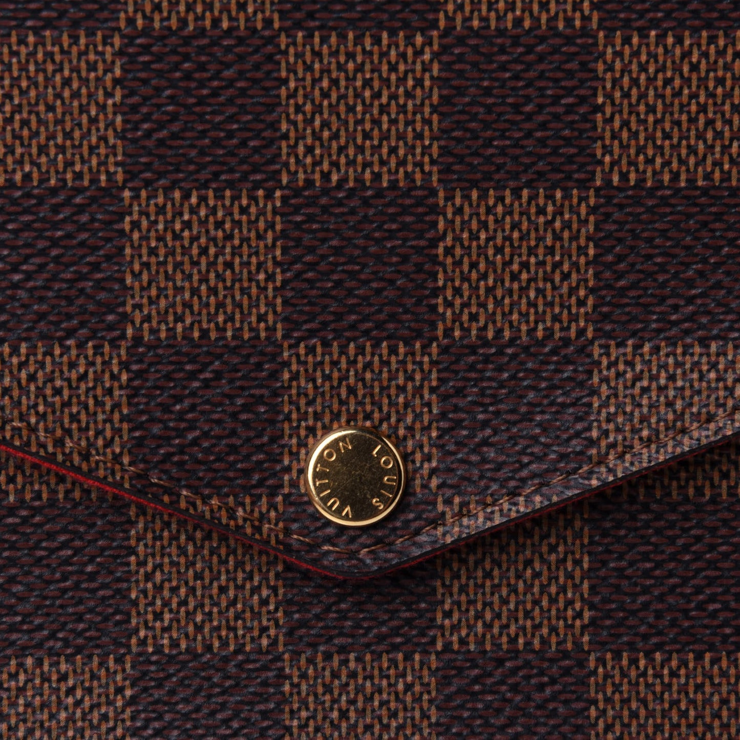 Damier Ebene Pochette Felicie Chain Wallet