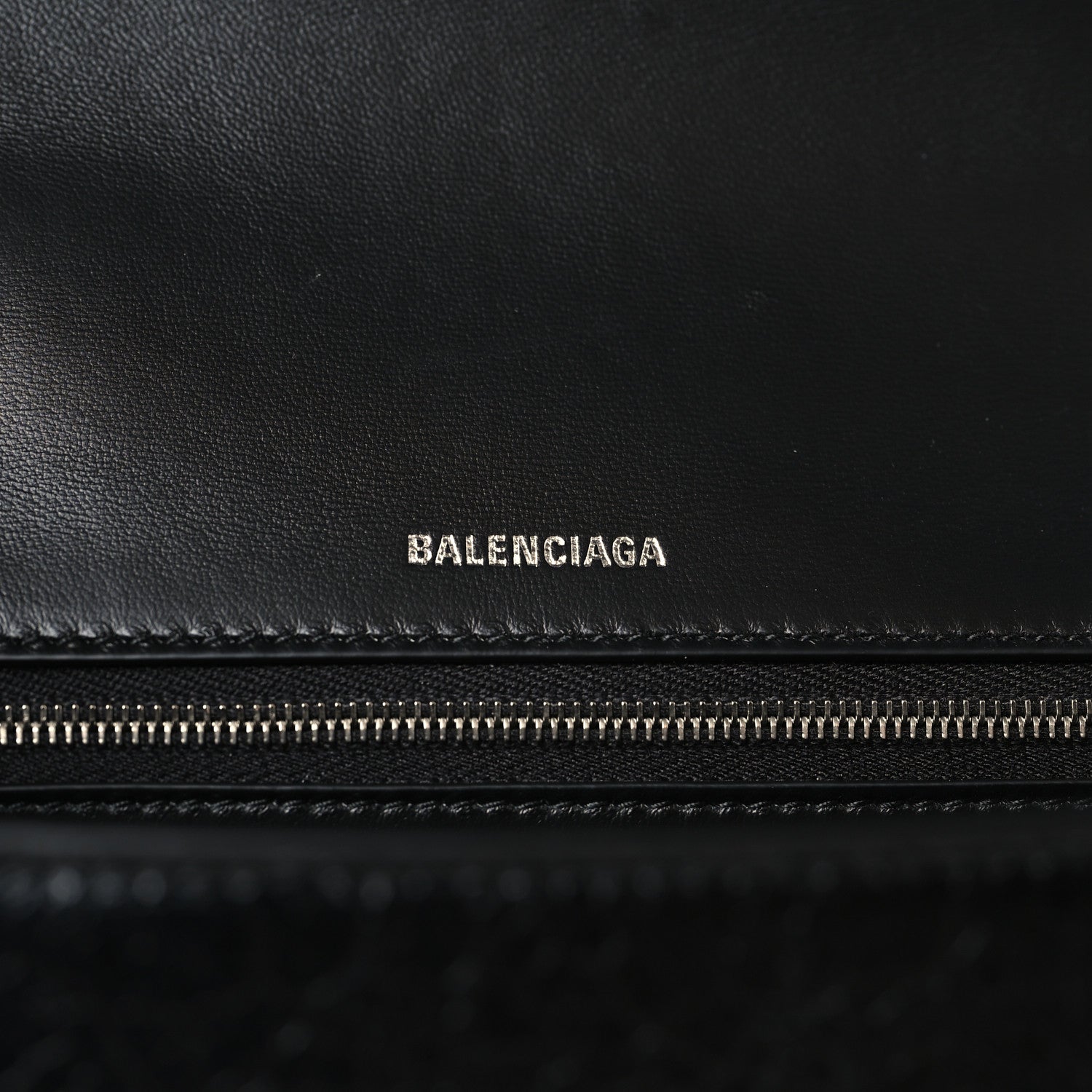 Balenciaga Arena Lambskin Medium Hourglass X Le Cagole Top Handle Bag Black 6 of 9