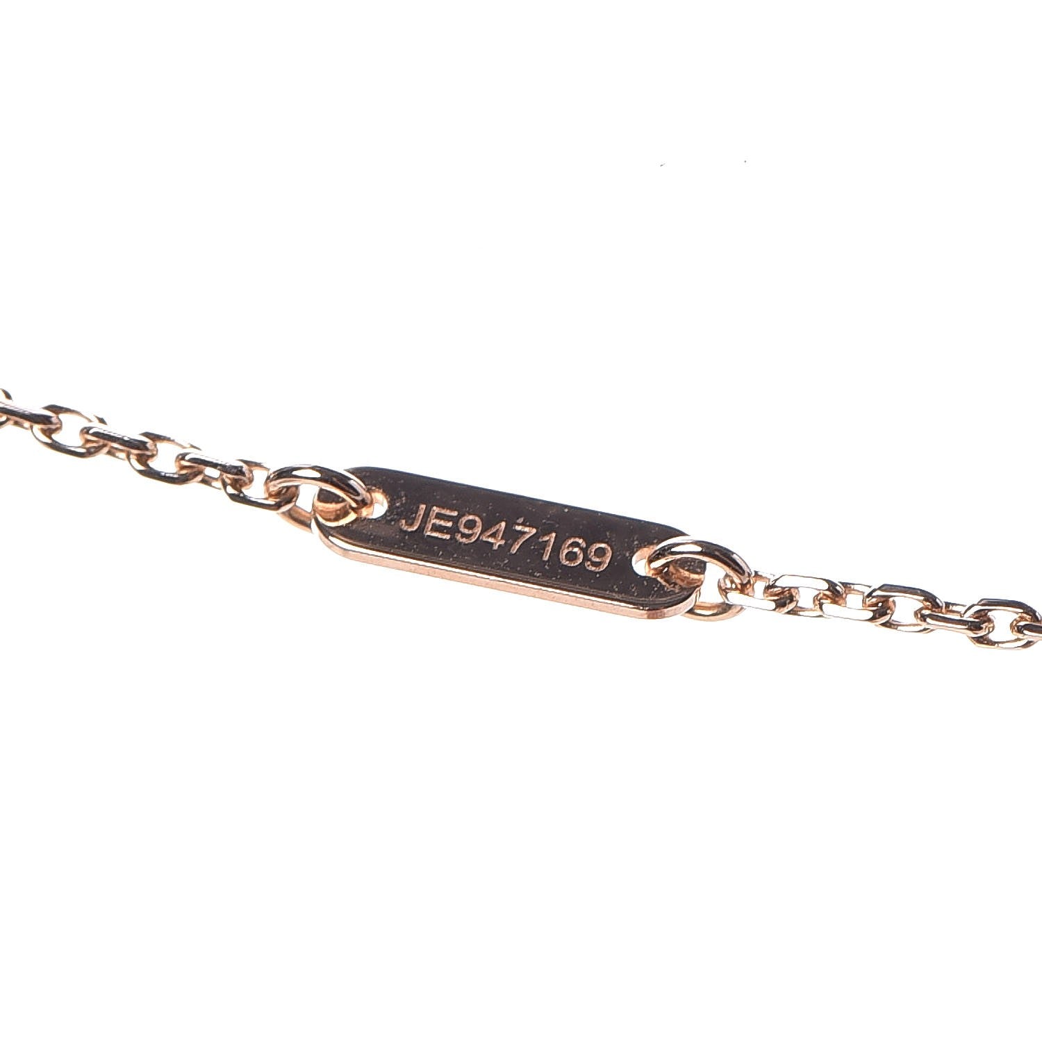 Van Cleef & Arpels 18K Rose Gold Sweet Alhambra Pendant Necklace 5 of 6