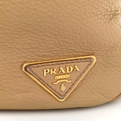 Prada Vitello Daino Side Pocket Hobo Noisette 15 of 22