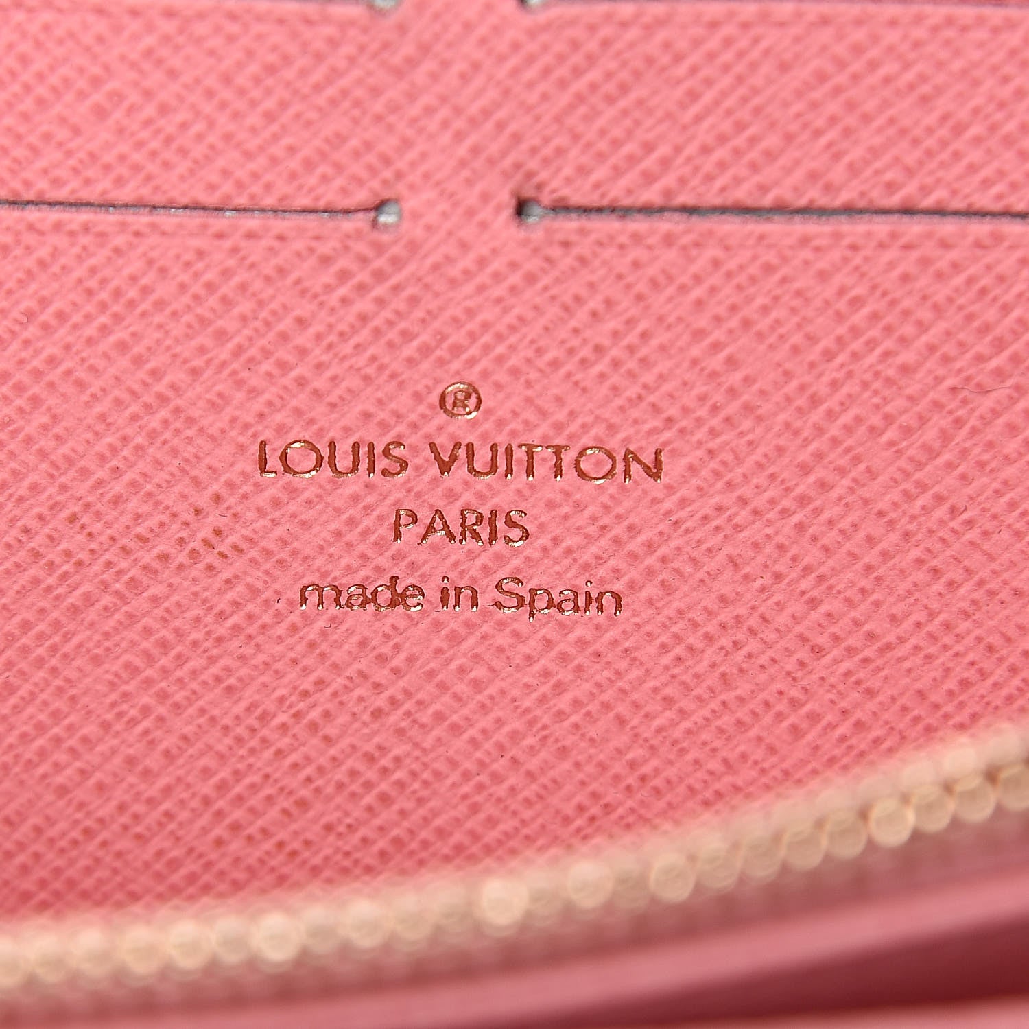 Louis Vuitton Monogram Illustre Zippy Wallet Rose 6 of 7