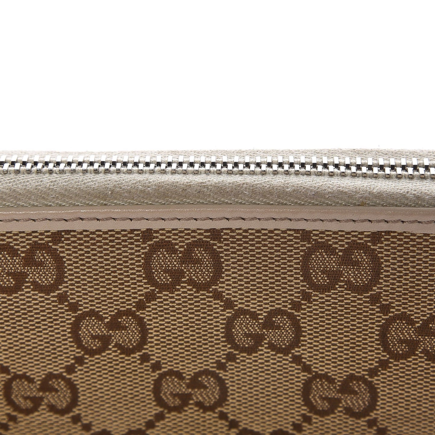 Monogram Large Twins Zip Around Wallet Off White
