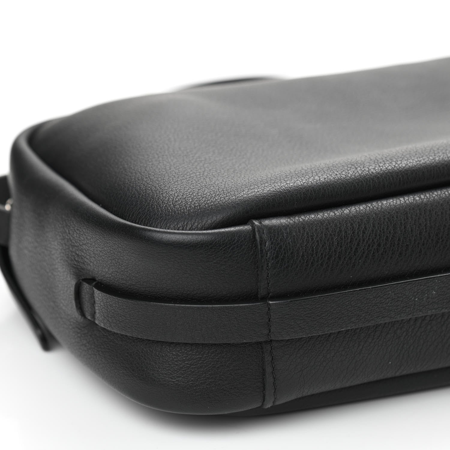 Balenciaga Calfskin Logo S Everyday Camera Bag Black 7 of 8