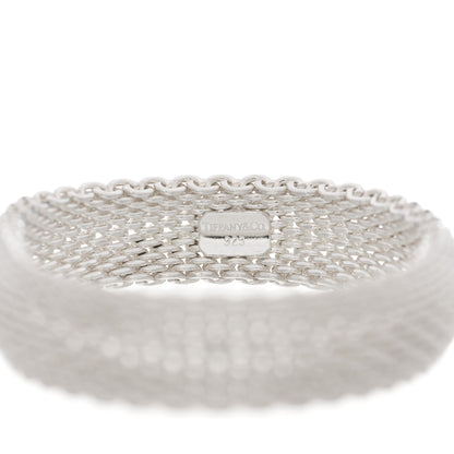 Tiffany Sterling Silver Somerset Mesh Bracelet 3 of 4