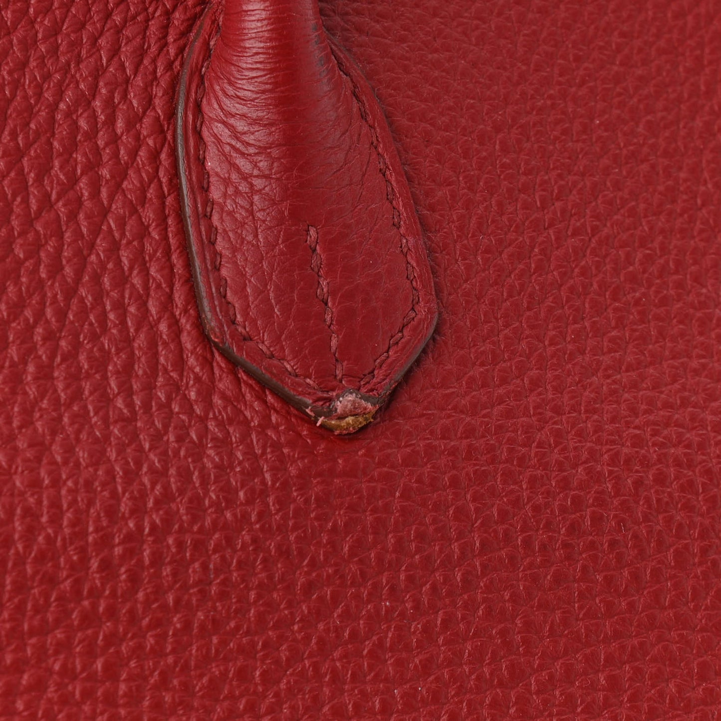 Togo Birkin 35 Rouge Garance