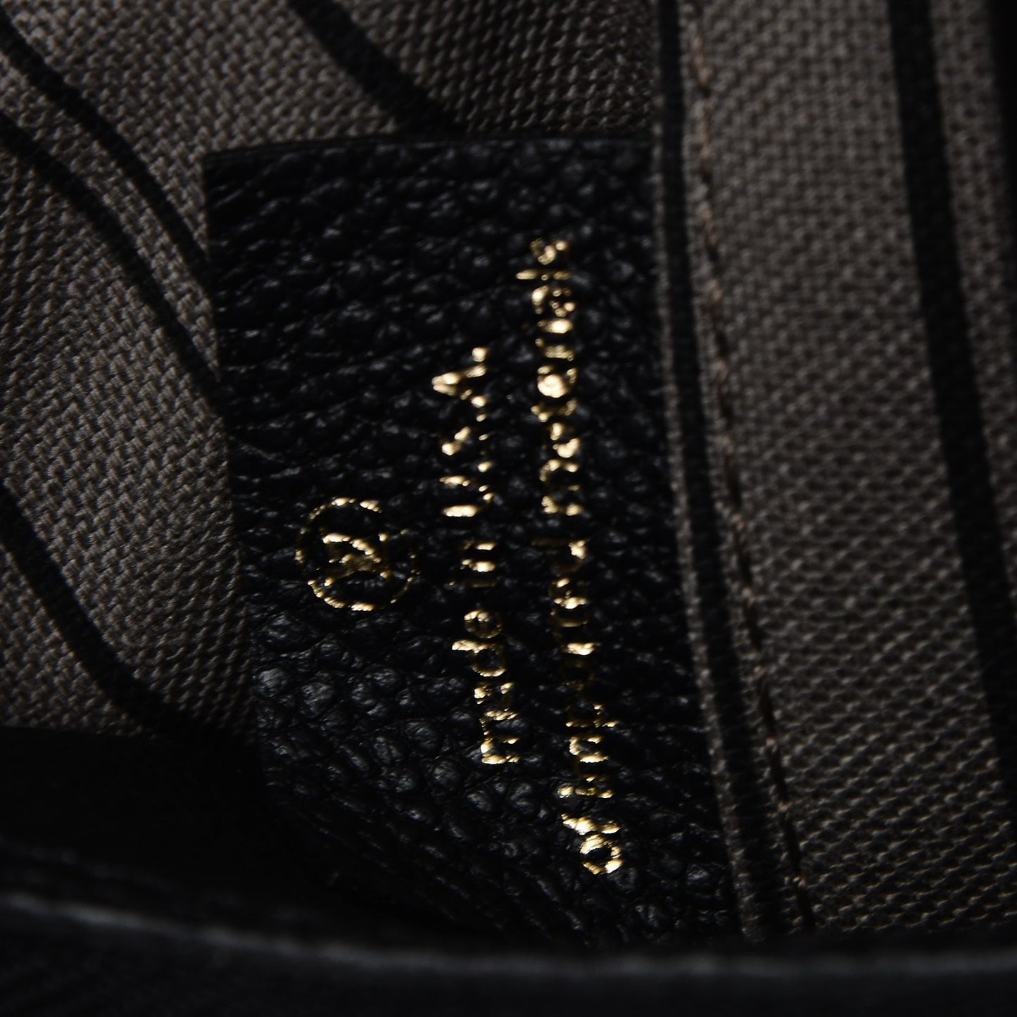 Empreinte Montaigne MM Black