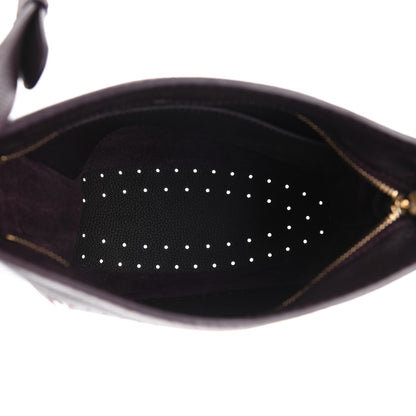 Delvaux Taurillon Pin Daily Surpique Bucket Deep Amethyst 5 of 11