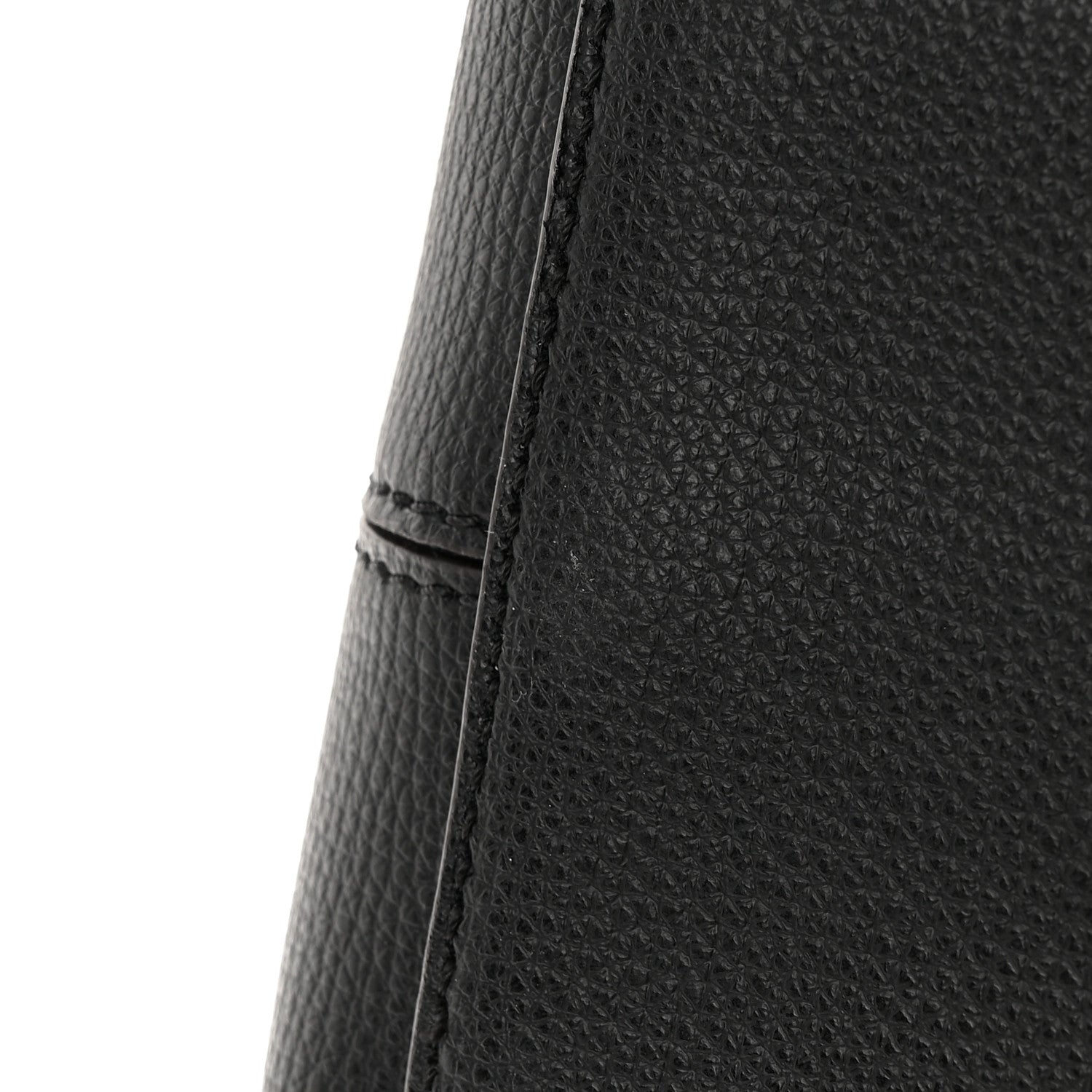 Burberry Grainy Calfskin Haymarket Check Medium Reversible Tote Black 16 of 22