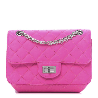 Chanel Goatskin Quilted 2.55 Reissue Mini Flap Fluorescent Pink 1 of 12