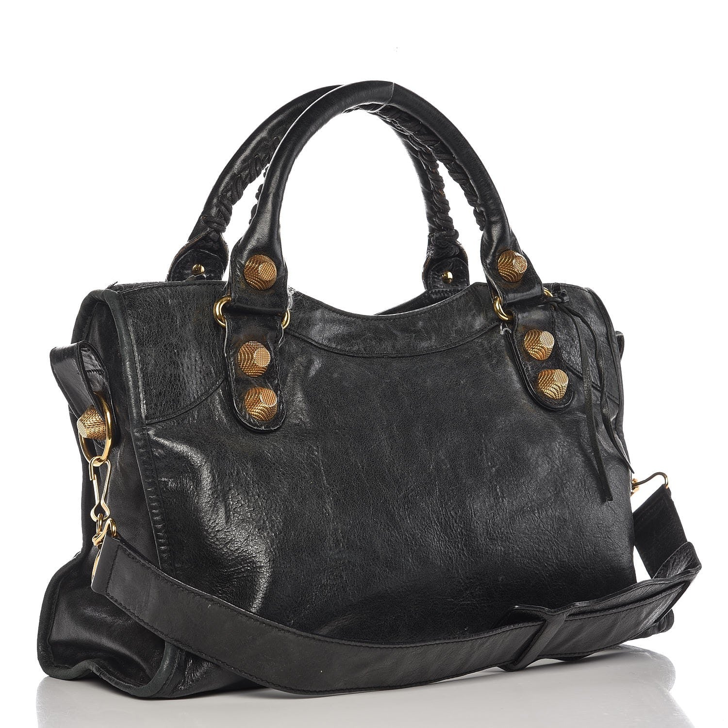 Balenciaga Agneau Giant 21 Gold Hardware City Black 3 of 18