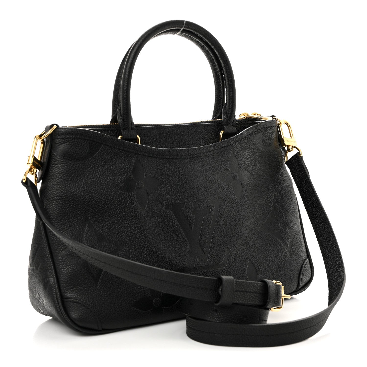 Louis Vuitton Empreinte Monogram Giant Trianon PM Black 3 of 9