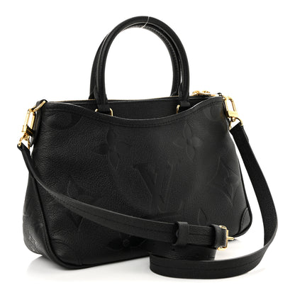 Louis Vuitton Empreinte Monogram Giant Trianon PM Black 3 of 9