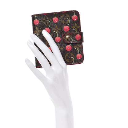 Louis Vuitton Monogram Cerises Compact Zippe Wallet 2 of 9