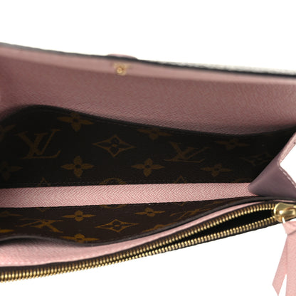 Louis Vuitton Monogram Emilie Wallet Rose Ballerine 5 of 6