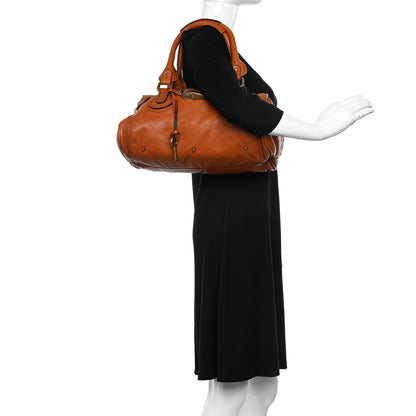 Chloe Calfskin Medium Paddington Satchel Ecureil Brown 2 of 12