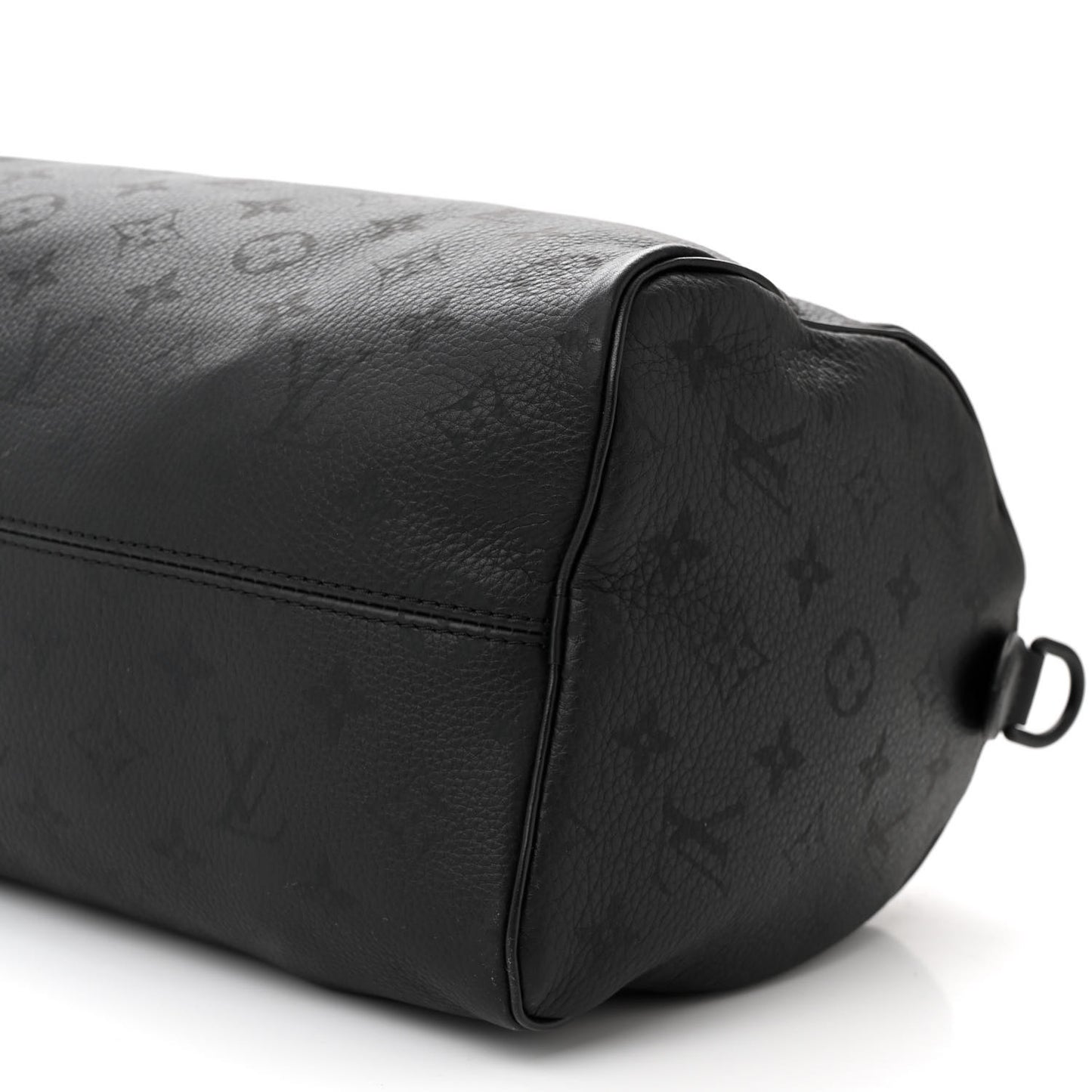 Calfskin Monogram Speedy P9 Bandouliere 30 Ultra Black