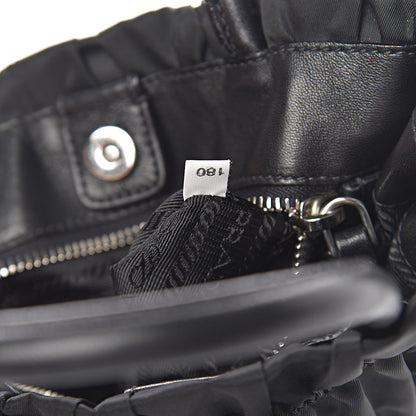 Prada Tessuto Nylon Gaufre Tote Black 7 of 12