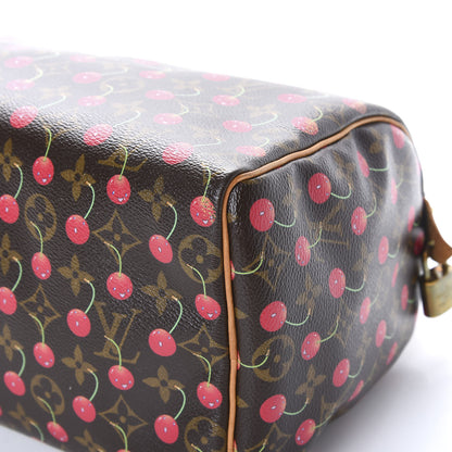 Louis Vuitton Monogram Cerises Speedy 25 9 of 13