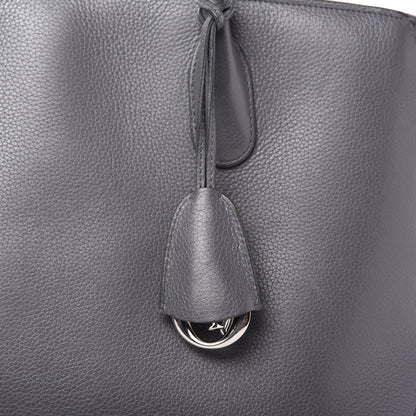 Christian Dior Supple Grained Calfskin Large Open Bar Tote Grey 9 of 9