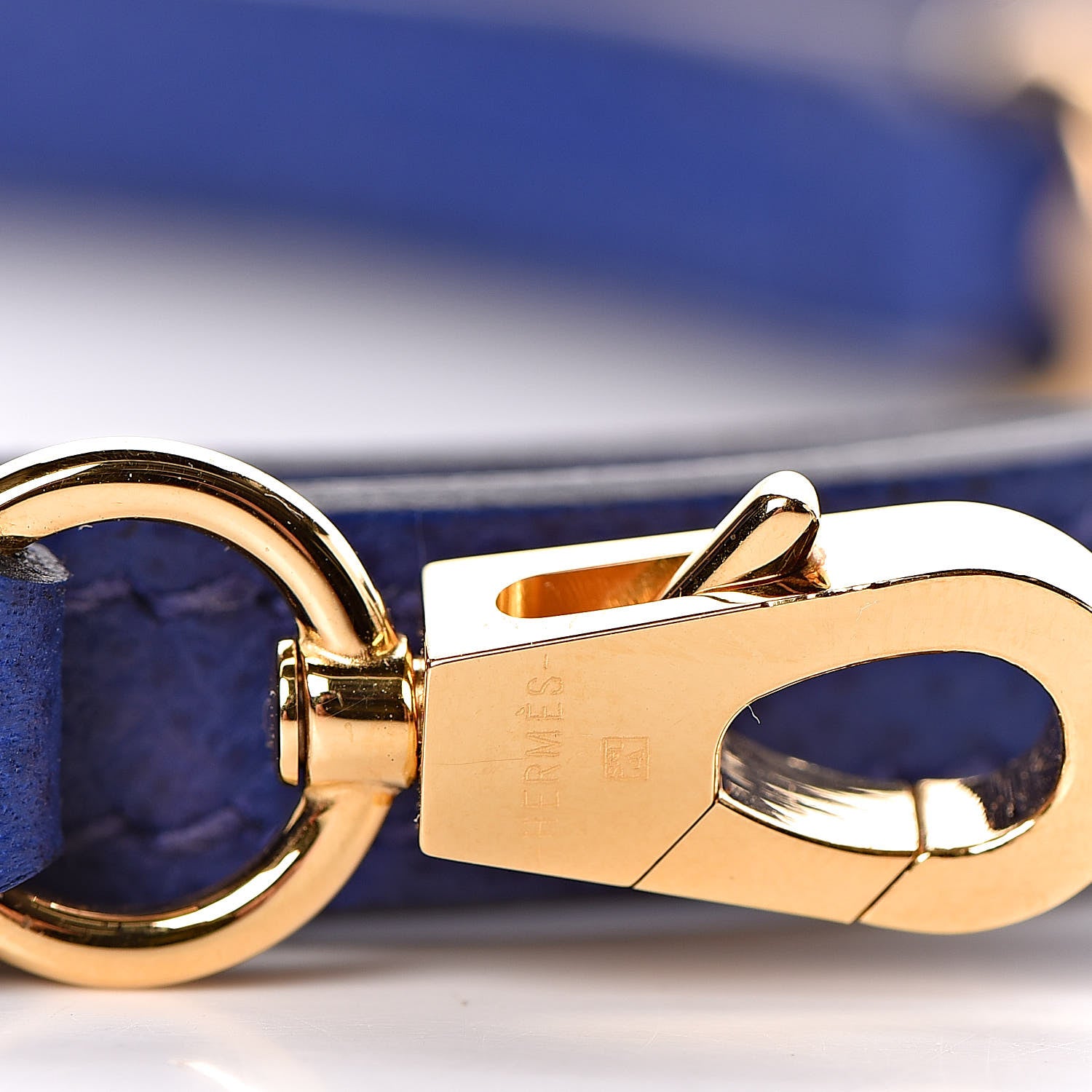 Hermes Epsom Mini Kelly Sellier 20 Bleu Electrique 17 of 29