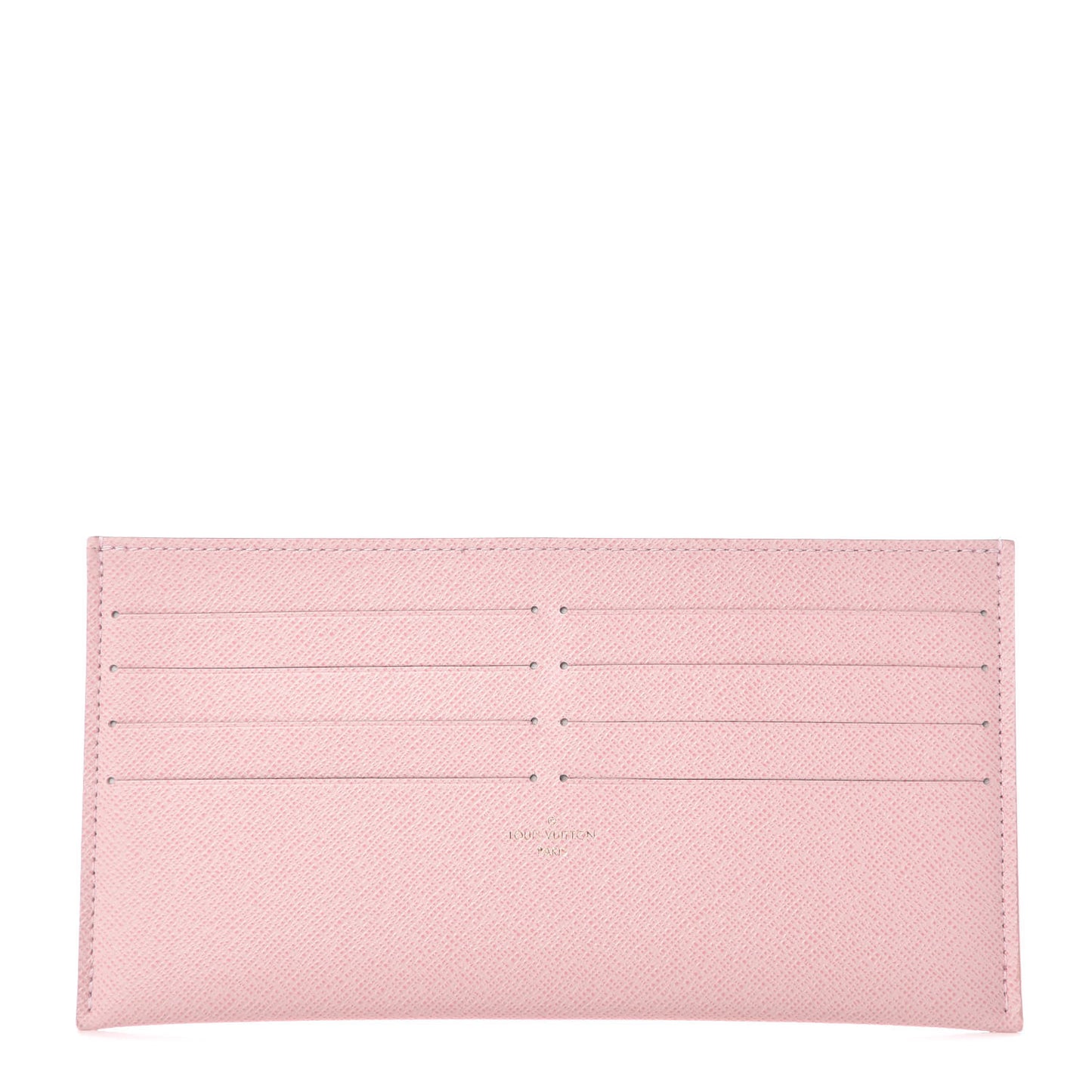 Calfskin Felicie Card Holder Insert Rose Ballerine