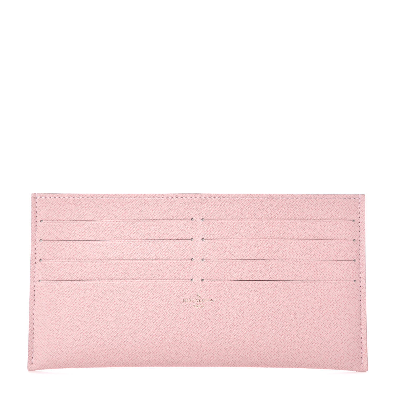 Louis Vuitton Calfskin Felicie Card Holder Insert Rose Ballerine 1 of 6