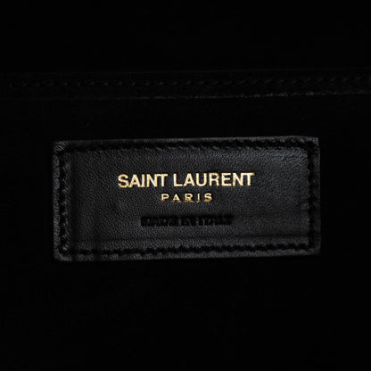 Saint Laurent Calfskin Large Emmanuelle Bucket Bag Black 7 of 8