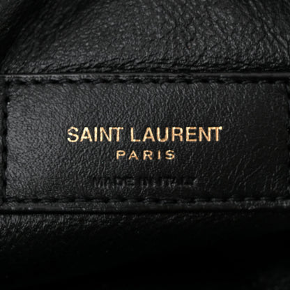 Saint Laurent Tweed Pac Pac Ruched Hobo Violet Vert Turquoise 6 of 10