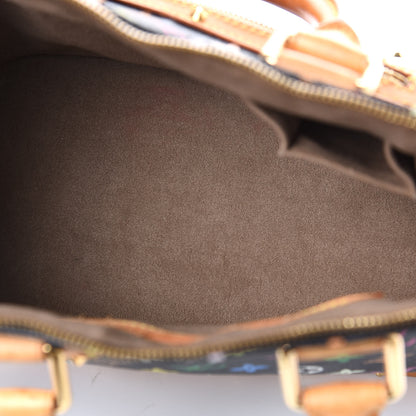 Louis Vuitton Monogram Multicolor Alma Black 4 of 10